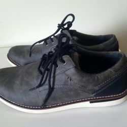 Men’s Dress Shoes - London Underground - Brown Leather - Size 13M