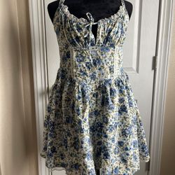 Floral Milk Maid Dress