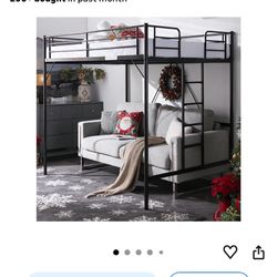 Full Size Loft Bed With Ladder 