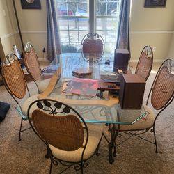 Dining Room Table And Armoire 