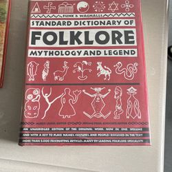 Standard Dictionary Of Folklore Mythology And Legend
