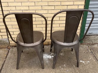 Restoration hardware metal chairs sales