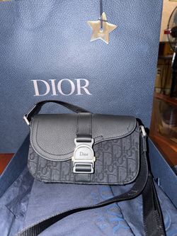 Dior Mini Saddle Messenger Bag with Flap