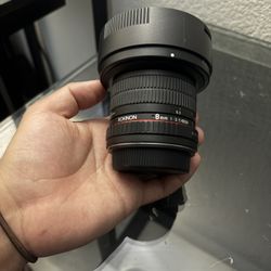 Rokinon 8mm Fisheye for Canon 