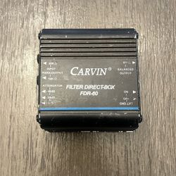 Carvin Filter Direct Box FDR-60