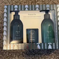 Forest Fir Gift Set - Candle, Hand Soap & Hand Lotion