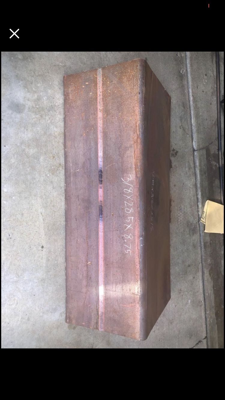 3/8” Steel Plate