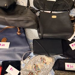$200 For 2 Michael Kors , 1 Liz Claireborne And 24 Other Purses Bag Handbag Shoulder Bag Clutch Lot 