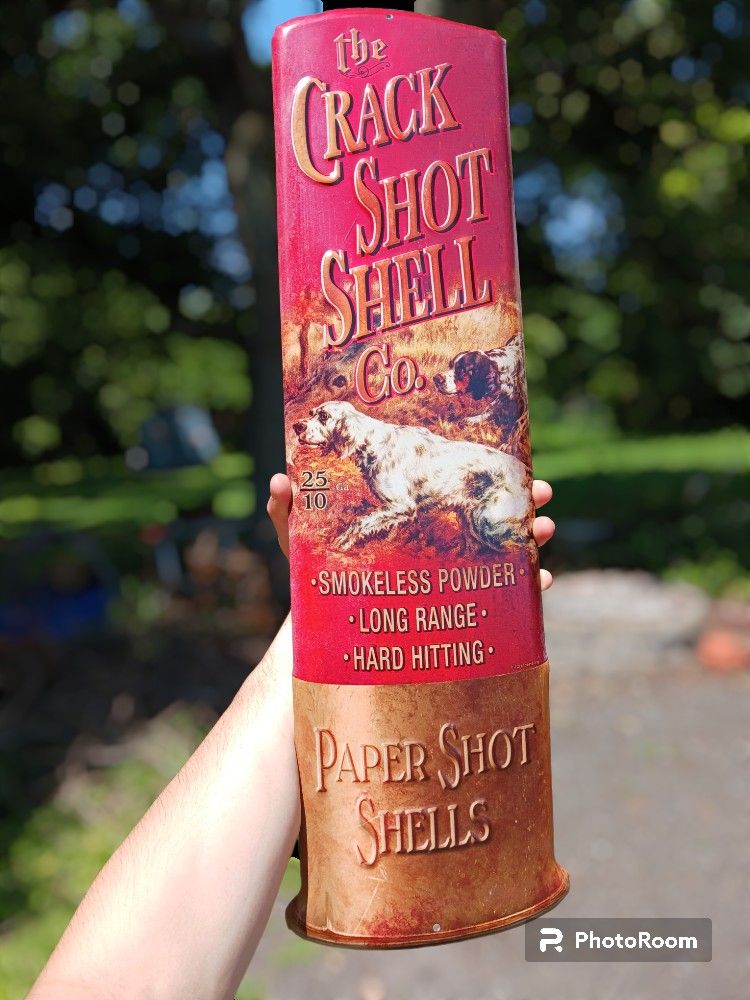 Shotgun Shell Sign