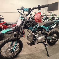 2025 Syx rooster Gas dirt bike