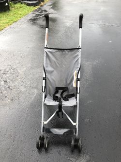 Gray stroller