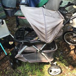 Nice Baby Train Fold Up Reclining Stroller Only $40 Firm