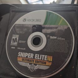 Xbox 360 Game Sniper Elite 3 Ultimate Edition Disc Only