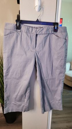 Light Gray Capri Pants Size 16