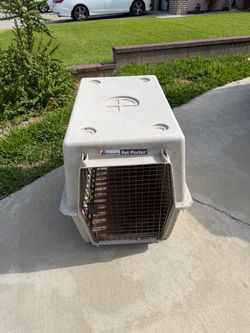 Free large dog crate
