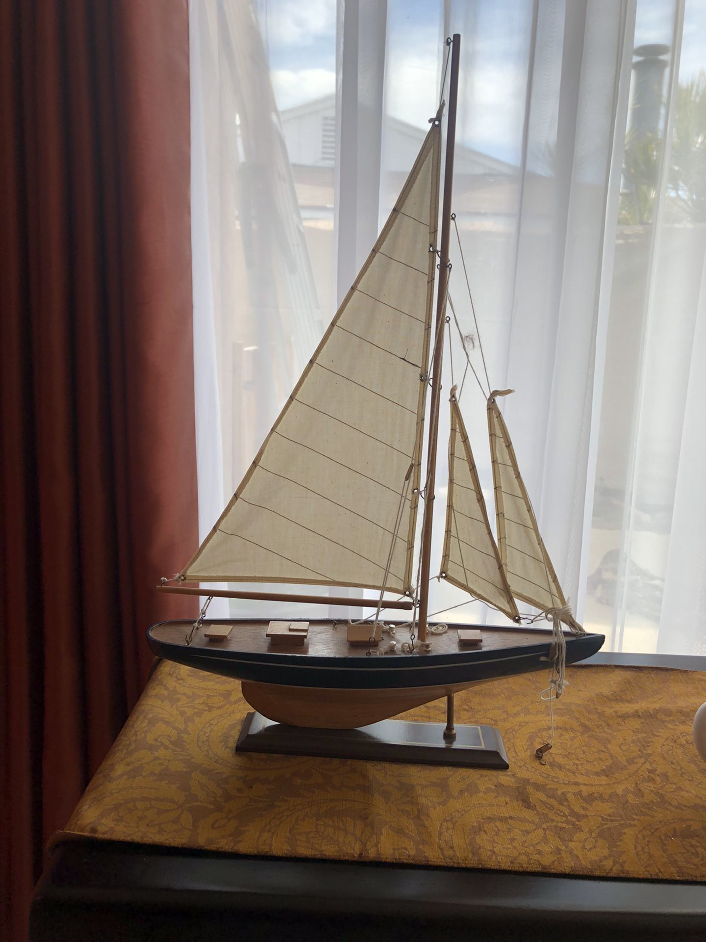 Collectible sail boat