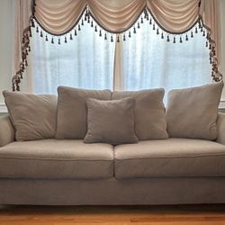 Tan Beige Raymour And Flanagan Sofa/Couch 