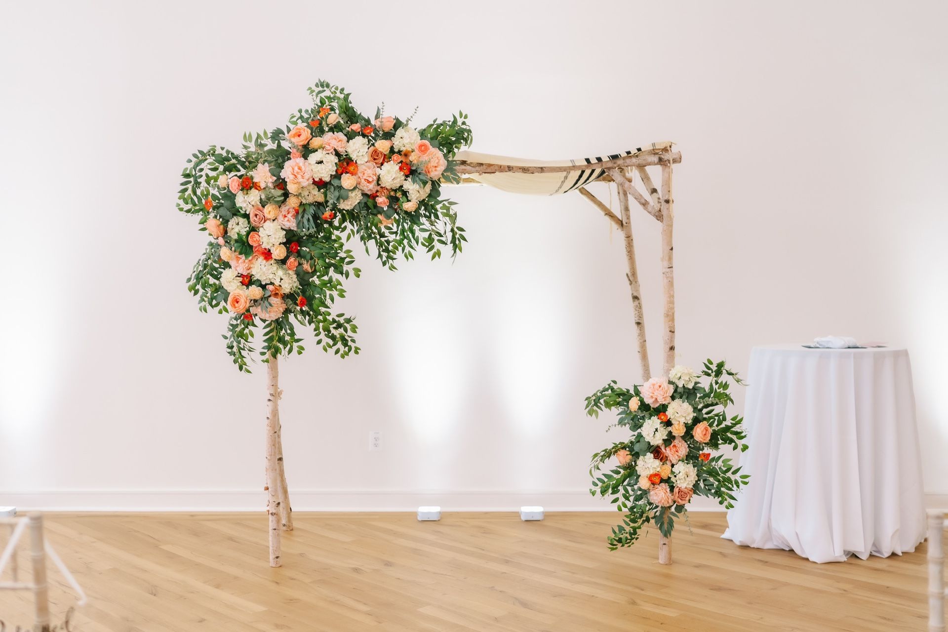 Birch Wood Chuppah