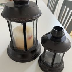 Pottery Barn Candle holders