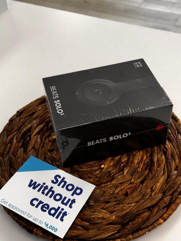 BEATS SOLO 3 WIRELESS ON EAR HEADPHONES NEW - Pay $1 Today To Take It Home And Pay The Rest Later!