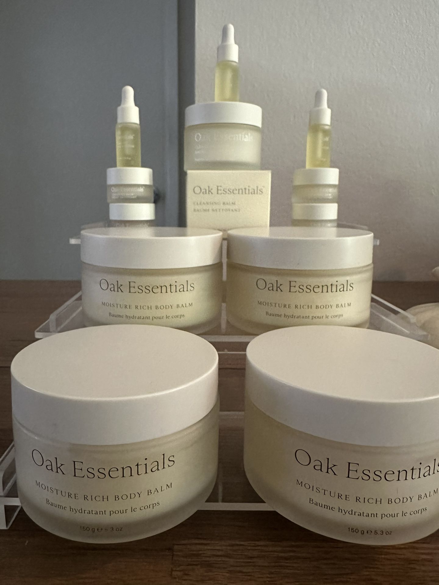 Oak Essentials MOISTURE RICH BODY BALM New Creams BUNDLE