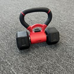 Dumbbell Kettlebell Grip Attachment - Turn Your Dumbbells Into Kettlbells‼️ - Click On My Profile For More Gym Equipment 