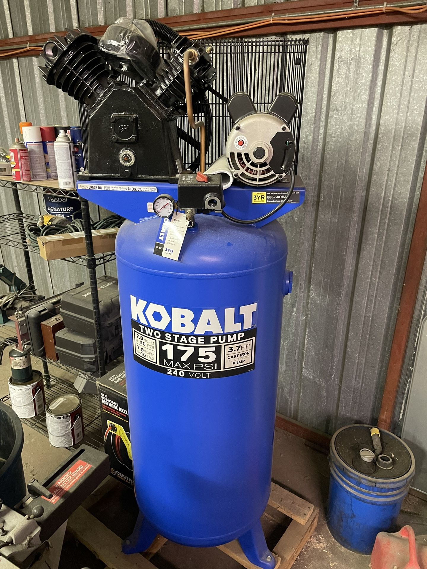 Kobalt 60 2024 gallon compressor