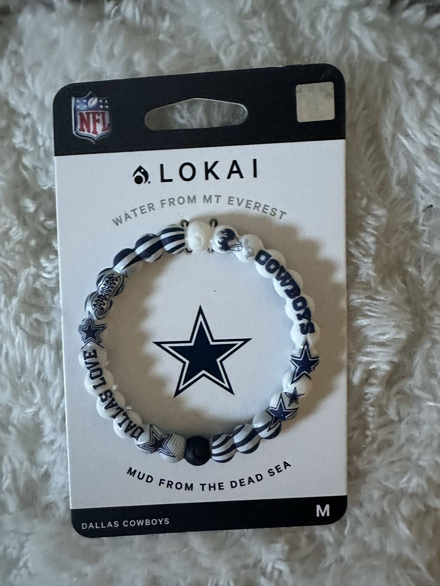 Lokia Dallas Cowboys Home Field Silicone Bracelet