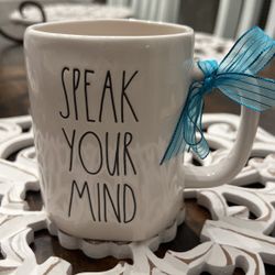 Rae Dunn Coffee Mug…SPEAK YOUR MIND…there’s One In Every Office