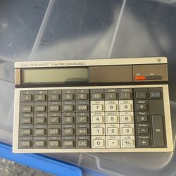 Texas Instruments TI-66 Programmable Electronic Calculator Working Japan 