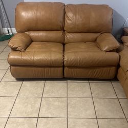 Leather Couch 