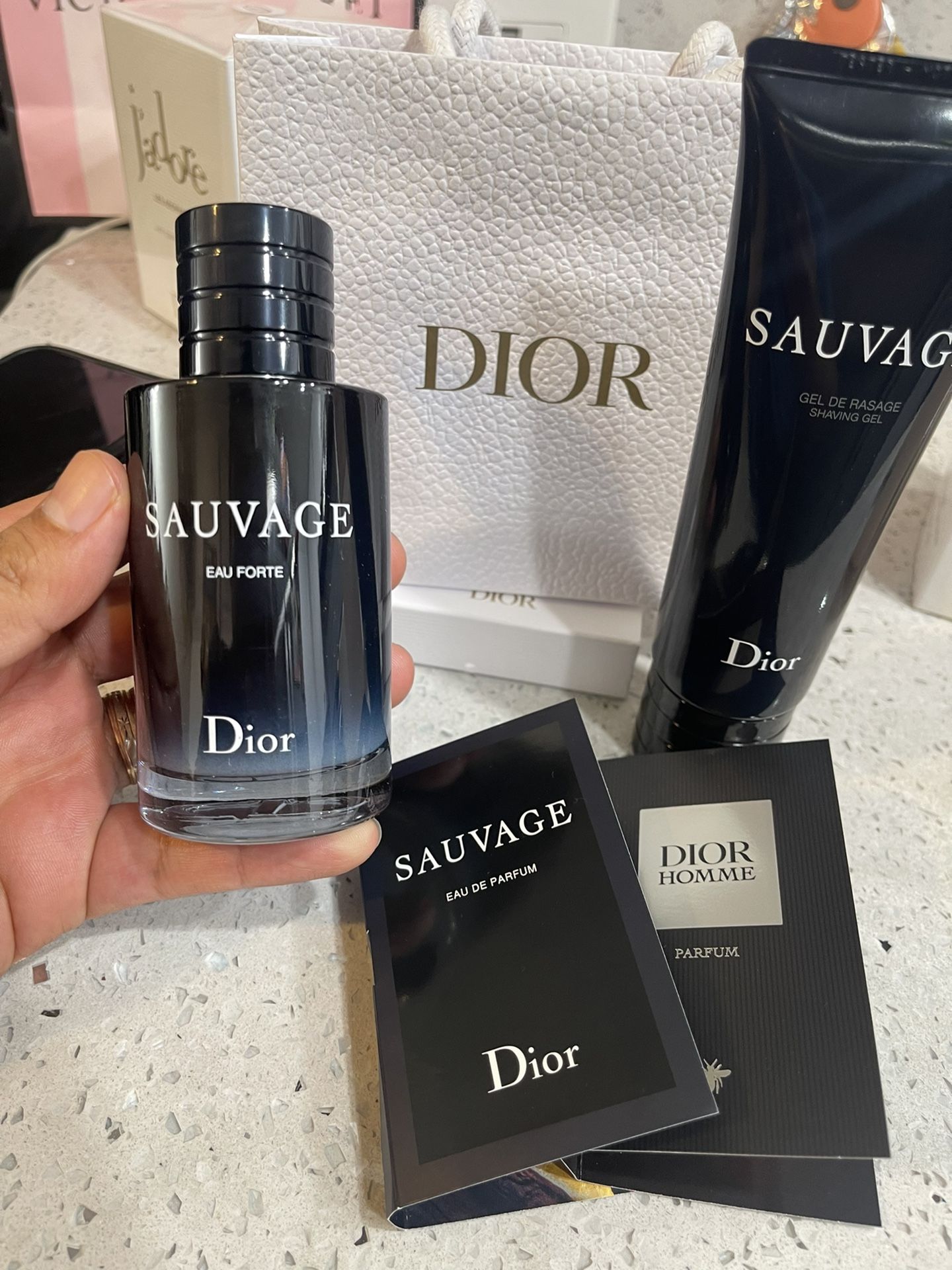 Dior Sauvage Eau Forte Set All New(Bottle Tercer)