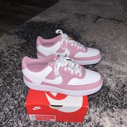 Pink W Nike Court Vision LO NN