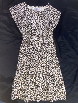 Girls Leopard Dress 