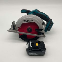 Makita  18V LXT® Lithium-Ion Cordless 6-1/2" Circular Saw, w/Battery - BSS611