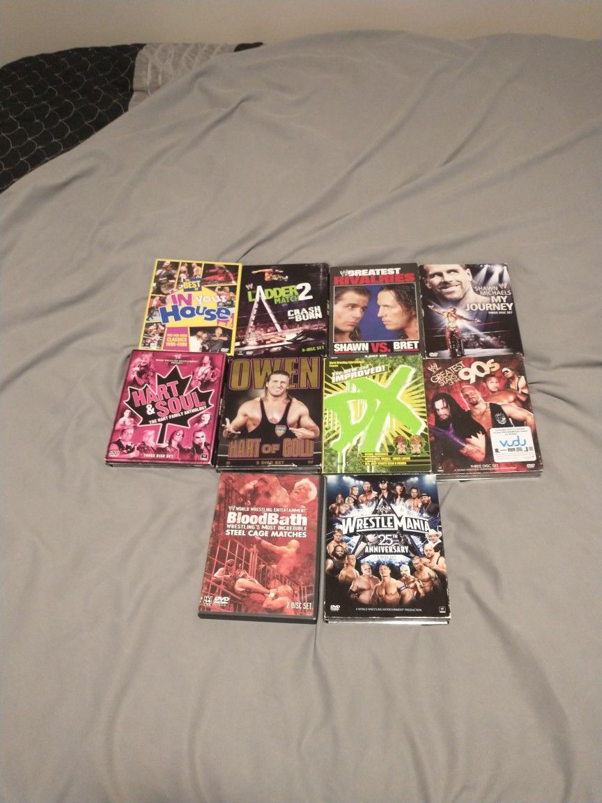 WWE Wrestling DVDs
