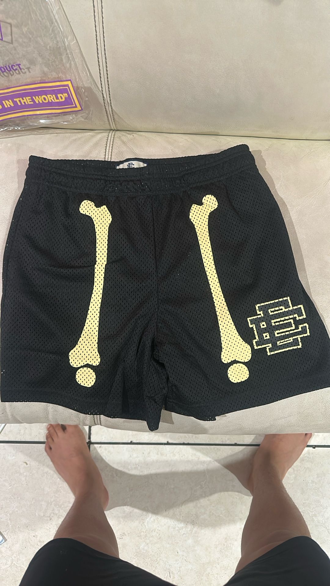 Eric Emmanuel shorts 100% authentic