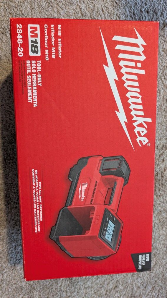Milwaukee M18 Portable Inflator