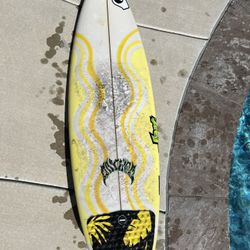 custom 5’3 lost surfboard 