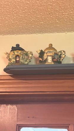 Cottage core decorative teapot set (5)