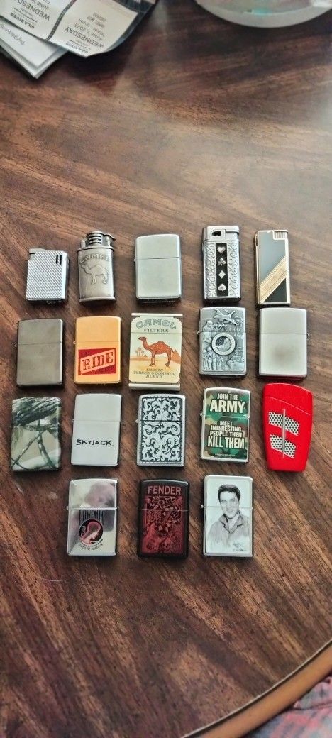 Zippo Lighters 150.00 OBO