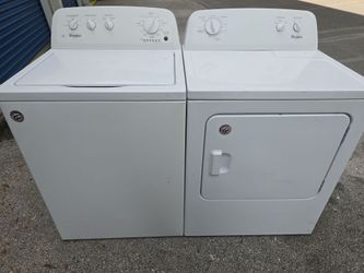 WHIRPOOL WASHER AND DRYER SET