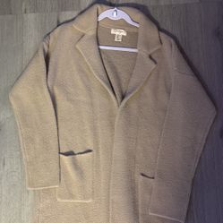 Tan Long Cardigan 