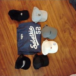 Shirt And Hats. 