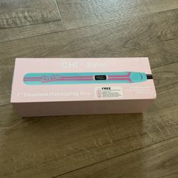 New Sealed This is a CHI x Barbie 1-inch Titanium Hairstyling Iron, part of the Malibu Barbie 50th Anniversary Collection.$85 Cash South Austin 