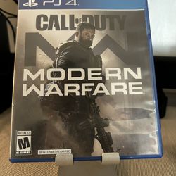 Modern Warfare PS4 