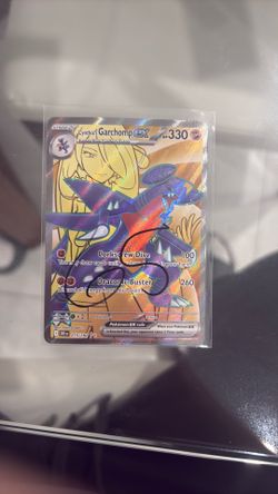 215/182 Cynthia's Garchomp ex SV10: Destined Rivals mint condition