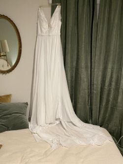Wedding Dress Size Large