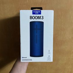 BRAND NEW Ultimate Ears Boom 3 Portable Waterproof Bluetooth Speaker - Lagoon Blue UE Logitech