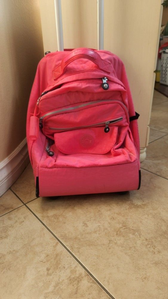 Kipling Rolling Punk Backpack